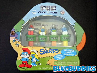 The Smurfs Pez Game Tin