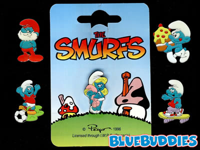 Smurf Pin - 1996 Mr. Pin Smurfs