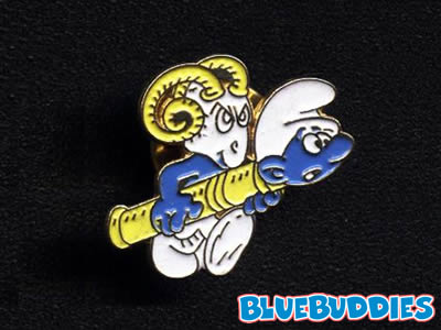 Smurf Pin - Battering Ram Smurf