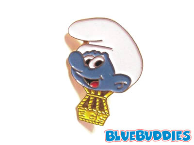 Smurf Pin - Hot Air Balloon (Basket Base)