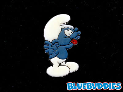 Smurf Pin - Naughty Smurf