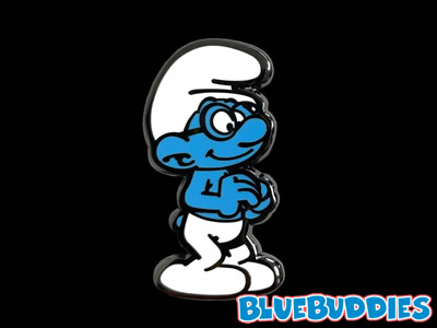 Brainy Smurf Pin