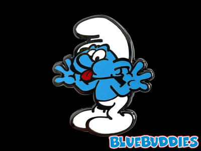 Silly Smurf Pin