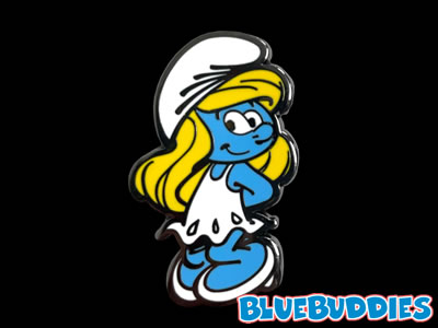 Smurfette Pin