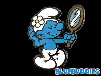 Vanity Smurf Pin