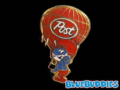 Smurf Pin - Post Cereal