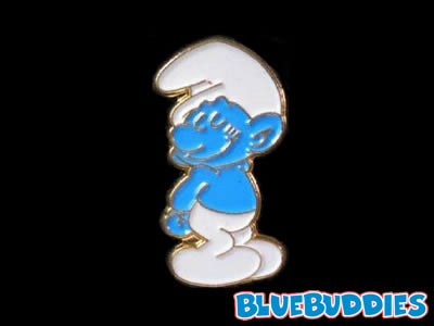 Smurf Pin - Shy Smurf