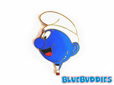 Smurf Pin - Hot Air Balloon (OO * BNC)