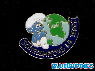 Smurf Pin - Schtroumpfons La Terre