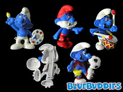 Smurf Pins - 3D Enamel Pins