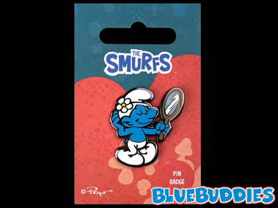 Vanity Smurf Pin Badge