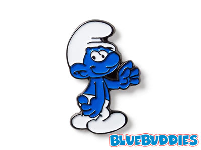 Smurf Pin - Waving Smurf