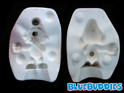 Laughing Smurf Plaster Mold