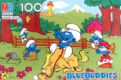 MB Puzzle 100 (1981) - Rodeo