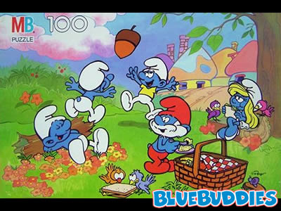 MB Puzzle 100 (1988) - Picnic