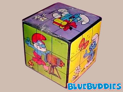 Smurf Rubik's Cube