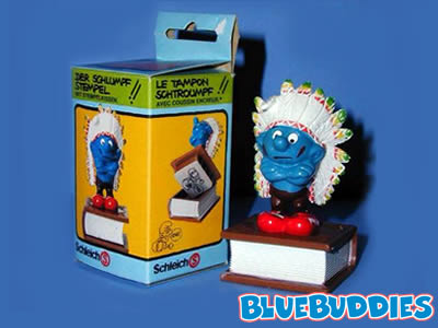 5.4403 Indian Smurf Stamp Set