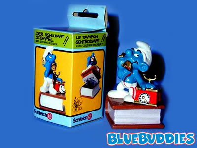 5.4404 Telephone Smurf Stamp Set