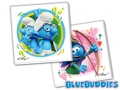 Smurfs Memo Cards