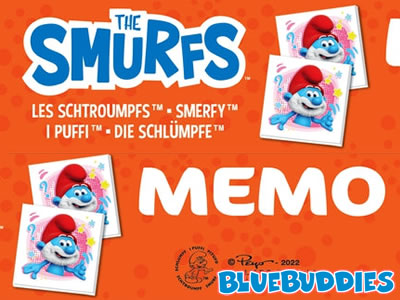 Smurfs Memo by Clementoni