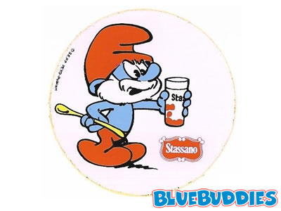 Stassano Smurf Sticker - Papa Smurf