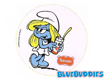 Stassano Smurf Sticker - Smurfette