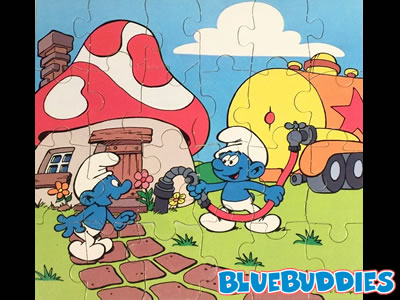 Smurf House Refill Puzzle