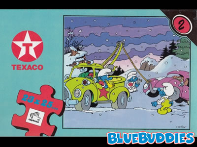 Texaco Smurf Puzzle No. 2