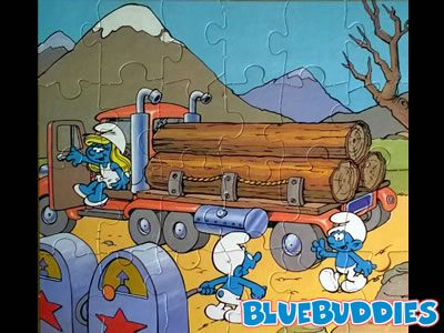 Truck Driver Smurfette