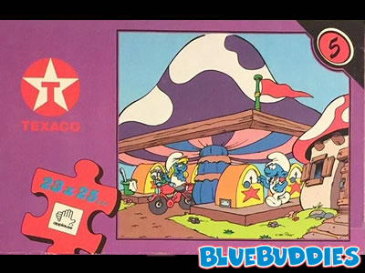 Texaco Smurf Puzzle No. 5