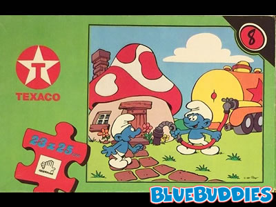 Texaco Smurf Puzzle No. 8