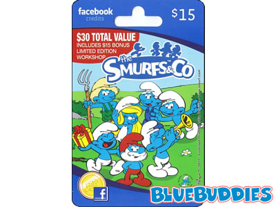 The Smurfs Gift Card - Facebook