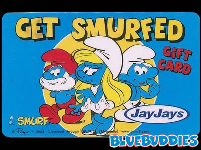 The Smurfs Gift Card - JayJays