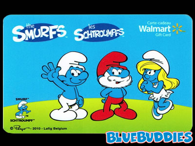 The Smurfs Gift Card - Walmart