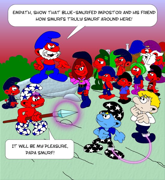 Smurf (language), Smurfs Fanon Wiki