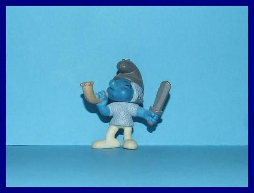 Fake Viking Smurf Figurine