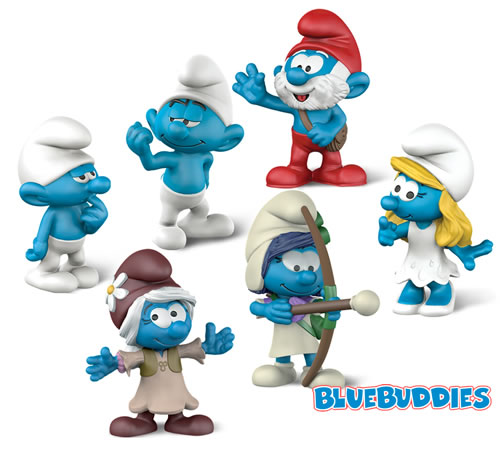 smurfs the lost village figures