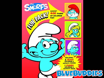 New Smurfs Coloring Books - The Smurfs JUMBO Coloring & Activity Book