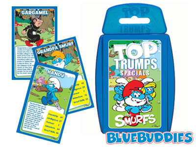 Smurf Top Trumps Card Game