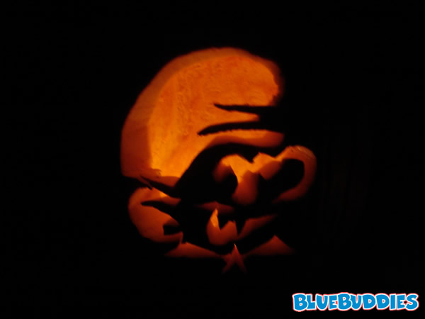 Free Pumpkin Carving Patterns for the Smurfs - Classy Mommy