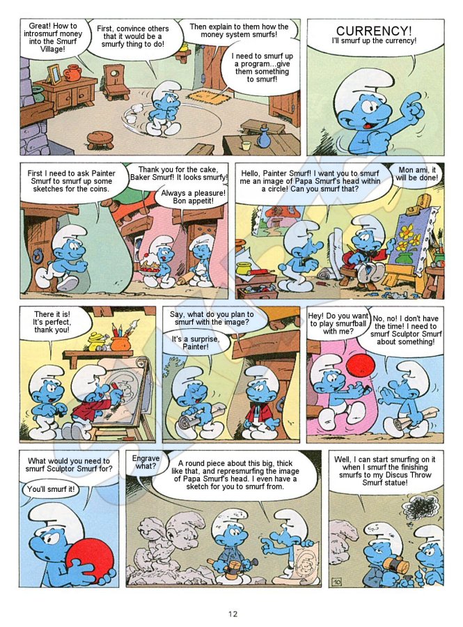 The Finance Smurf Fan Adaptation