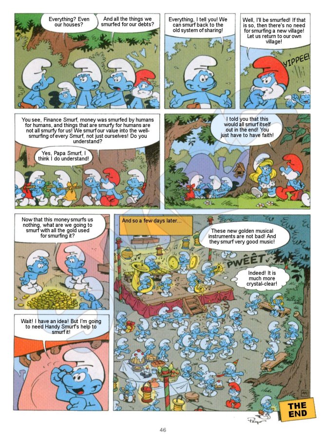 The Finance Smurf Fan Adaptation