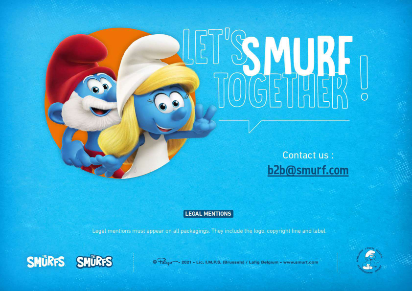 Smurf copyright deals