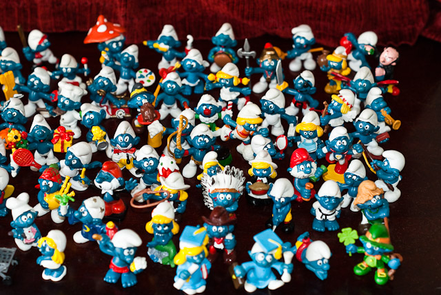 smurf figures for sale