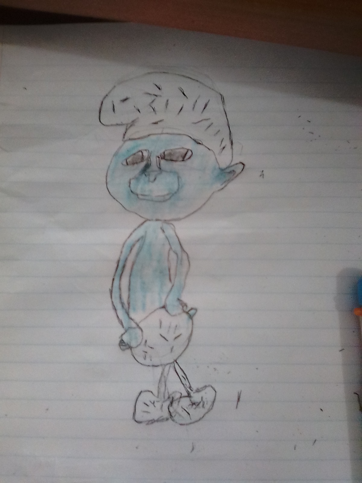 smurfette realistic drawings