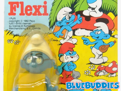 Flexi Brainy Smurf