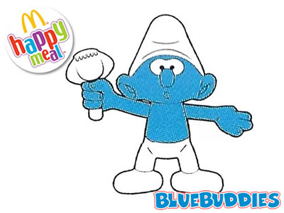 Dimwitty Smurf Happy Meal Toy