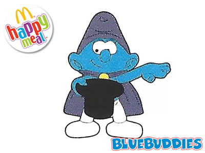 Magician Smurf Happy Meal Toy