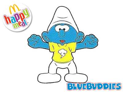 Snappy Smurf Happy Meal Toy