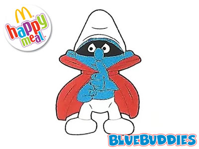 Spy Smurf Happy Meal Toy